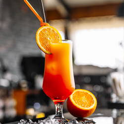 - Event Danmark - filur med frisk appelsin - Appelsinpresser leje